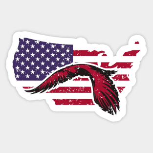 4th July Proud Sticker